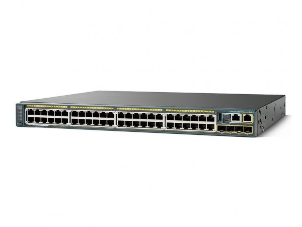 Cisco Catalyst 2960-X 48 GigE PoE 740W, 2 x 10G SFP+, LAN Base, WS-C2960X-48FPD-L